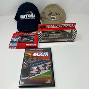 Nascar, Daytona, Dale Earnhardt Racing Bundle of 5 Collectible and NEW Vintage